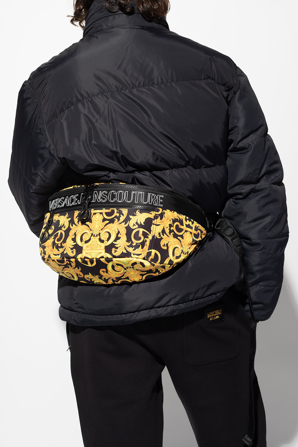 Versace Jeans Couture Barocco-printed belt bag